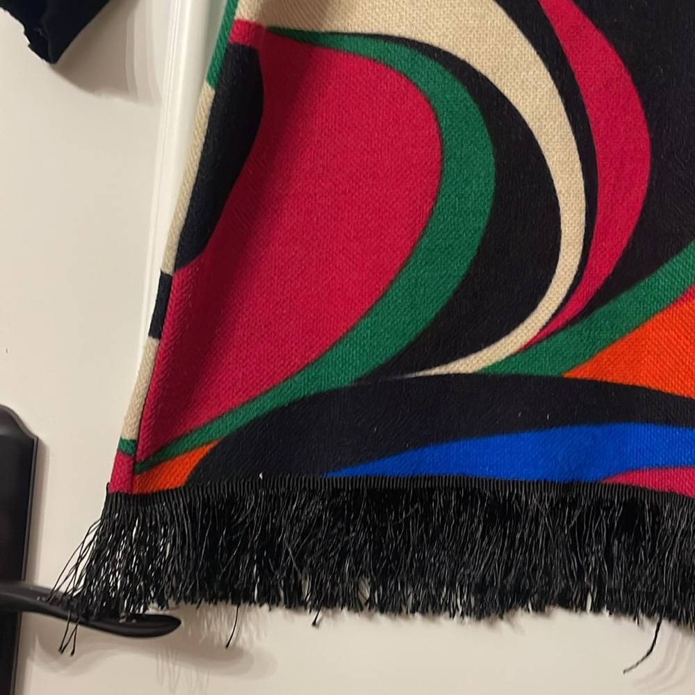 Colorful Abstract Sweater Dress - Picture 3 of 5